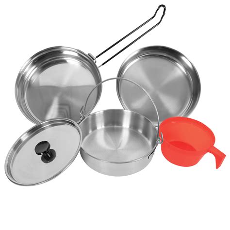 Rothco 5 Piece Stainless Steel Mess Kit